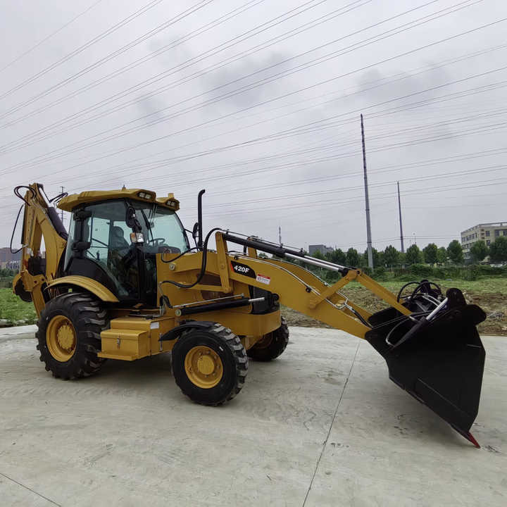 Cheap Prices Good Condition High Performance CAT 420F Used Backhoe Loader for Sale - Graaflaadmachine: afbeelding 1 Cheap Prices Good Condition High Performance CAT 420F Used Backhoe Loader for Sale - Graaflaadmachine: afbeelding 1