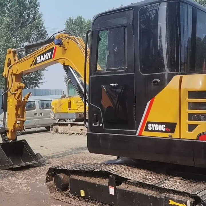 China Brand Used Sany Sy60c Mini Excavator 6ton Crawler Earth Digger Machine for Sale - Rupsgraafmachine: afbeelding 1 China Brand Used Sany Sy60c Mini Excavator 6ton Crawler Earth Digger Machine for Sale - Rupsgraafmachine: afbeelding 1