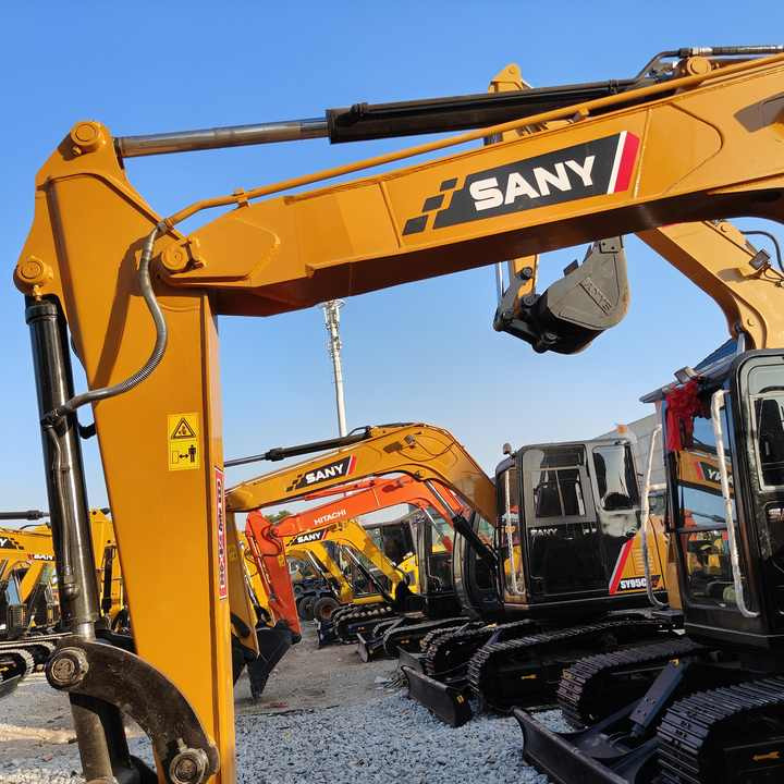 China Brand Used Sany Sy95c Mini Excavator 6ton Crawler Earth Digger Machine for Sale - Rupsgraafmachine: afbeelding 1 China Brand Used Sany Sy95c Mini Excavator 6ton Crawler Earth Digger Machine for Sale - Rupsgraafmachine: afbeelding 1