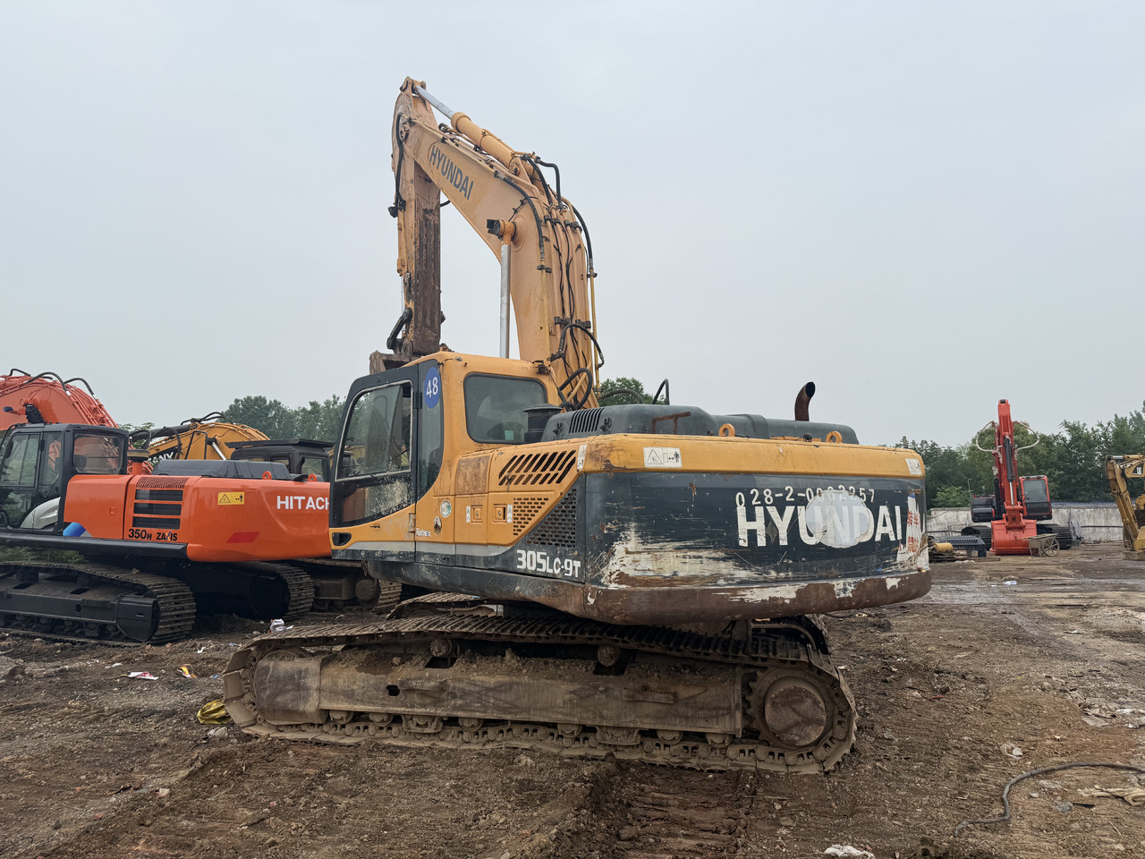 Rupsgraafmachine Hyundai used Hyundai 305-9t: afbeelding 6