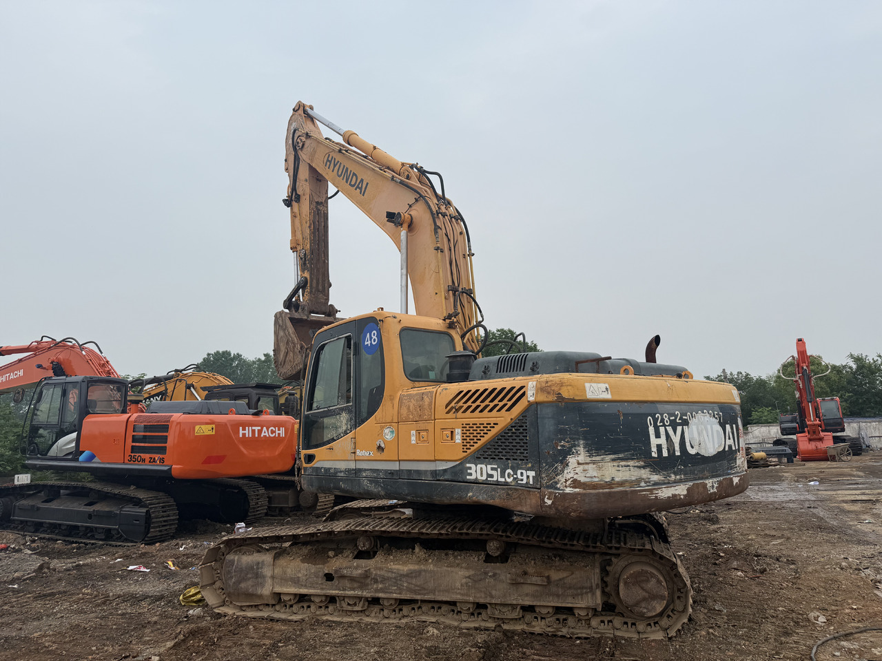 Rupsgraafmachine Hyundai used Hyundai 305-9t: afbeelding 11