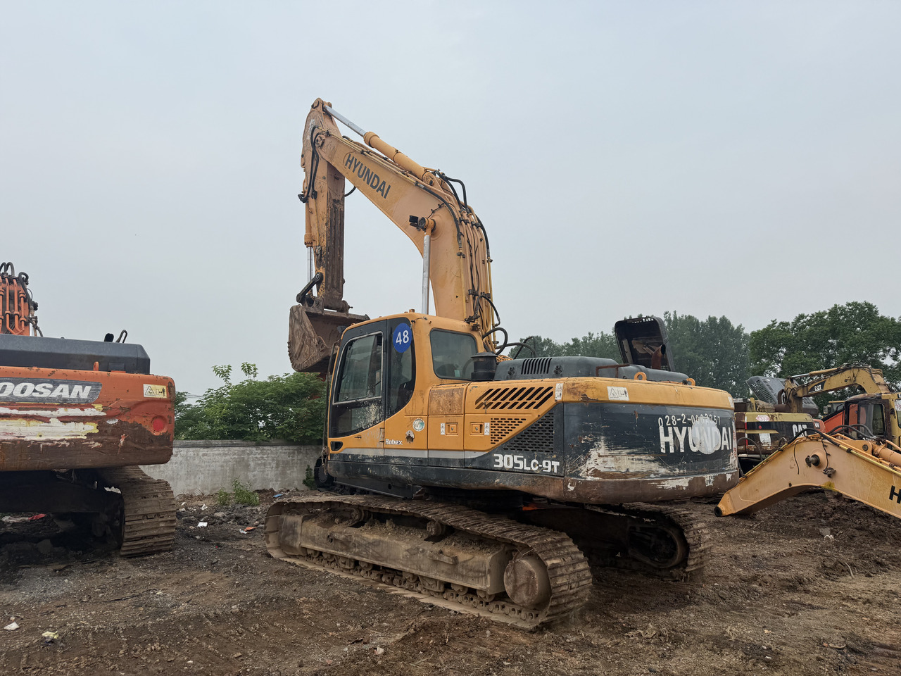 Rupsgraafmachine Hyundai used Hyundai 305-9t: afbeelding 12