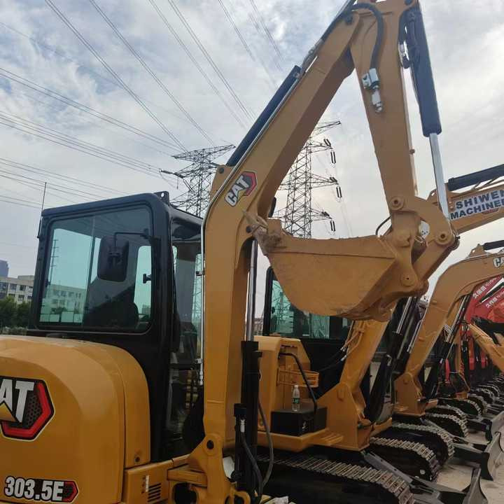 Mini Caterpillar 303.5E Excavator for Sale Second Hand Original Caterpillar 3tons Excavator in Sale - Graafmachine: afbeelding 3 Mini Caterpillar 303.5E Excavator for Sale Second Hand Original Caterpillar 3tons Excavator in Sale - Graafmachine: afbeelding 3