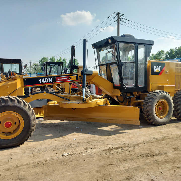 Used CAT 140H Motor Grader From Japan with Excellent Performance Caterpillar 140h in Good Condition for Sale - Grader: afbeelding 1 Used CAT 140H Motor Grader From Japan with Excellent Performance Caterpillar 140h in Good Condition for Sale - Grader: afbeelding 1