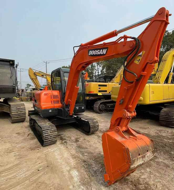 Rupsgraafmachine Used Digger DOOSAN DX60 Construction Machinery Construction Digger Used DOOSAN DX60 Cheap Excavator: afbeelding 6
