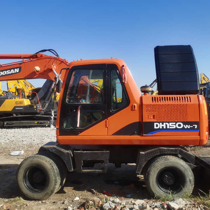 Used Digger Doosan Dh150w-7 Construction Machinery Construction Digger Used Doosan Dh150w-7 Cheap Excavator - Rupsgraafmachine: afbeelding 1 Used Digger Doosan Dh150w-7 Construction Machinery Construction Digger Used Doosan Dh150w-7 Cheap Excavator - Rupsgraafmachine: afbeelding 1