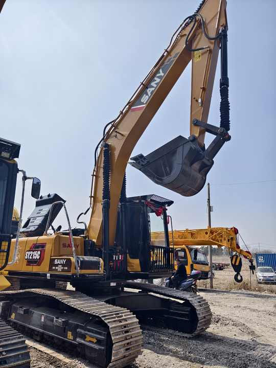 Used Heavy Construction Equipment Sany Sy215 Excavator Used Machine - Rupsgraafmachine: afbeelding 4 Used Heavy Construction Equipment Sany Sy215 Excavator Used Machine - Rupsgraafmachine: afbeelding 4