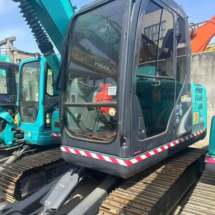 Used Kobelco Sk75-8 Mini Excavator in High Quality for Sale Anhui Zhaomi Construction Machines Trading - Graafmachine: afbeelding 1 Used Kobelco Sk75-8 Mini Excavator in High Quality for Sale Anhui Zhaomi Construction Machines Trading - Graafmachine: afbeelding 1
