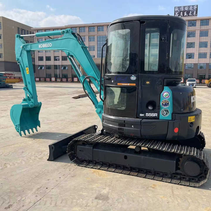 Used Mini Kobelco Sk55 5tons Excavator for Sale Used Construction Machinery Export - Graafmachine: afbeelding 1 Used Mini Kobelco Sk55 5tons Excavator for Sale Used Construction Machinery Export - Graafmachine: afbeelding 1