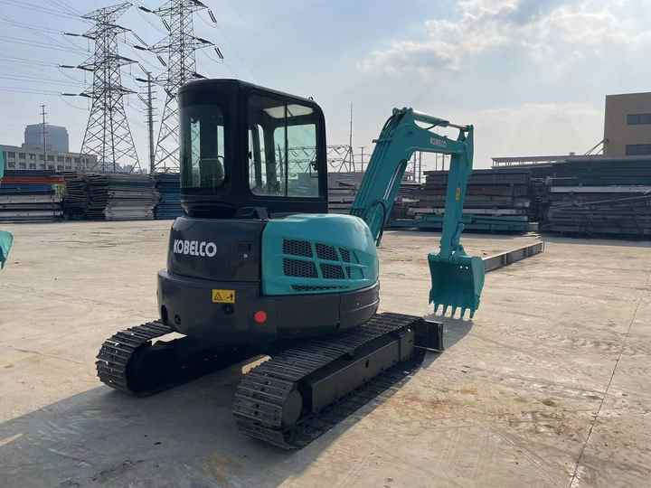 Used Mini Kobelco Sk55 5tons Excavator for Sale Used Construction Machinery Export - Graafmachine: afbeelding 2 Used Mini Kobelco Sk55 5tons Excavator for Sale Used Construction Machinery Export - Graafmachine: afbeelding 2