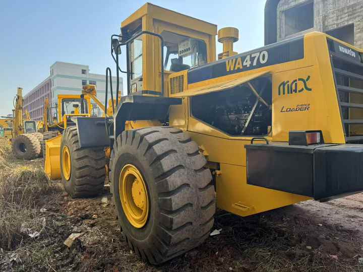 Used komatsu WA470-3 Model Wheel Loader Second Hand Machine Popular Brand Japan komatsu Hydraulic Machinery - Wiellader: afbeelding 5 Used komatsu WA470-3 Model Wheel Loader Second Hand Machine Popular Brand Japan komatsu Hydraulic Machinery - Wiellader: afbeelding 5