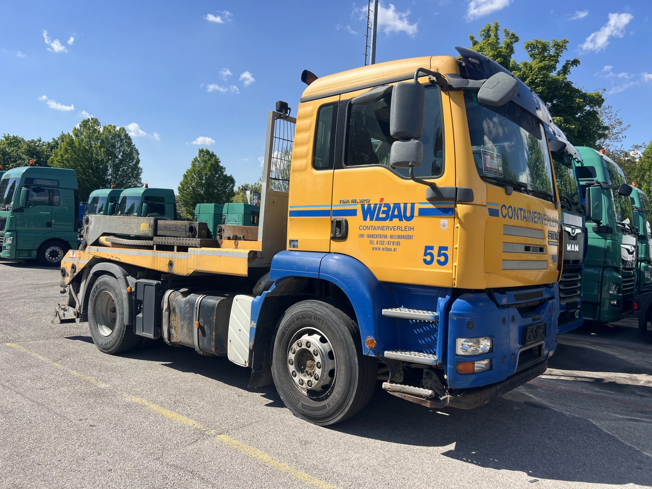 Man Tga 18.320, Контейноровоз, Нов внос - Portaalarmsysteem vrachtwagen: afbeelding 5 Man Tga 18.320, Контейноровоз, Нов внос - Portaalarmsysteem vrachtwagen: afbeelding 5