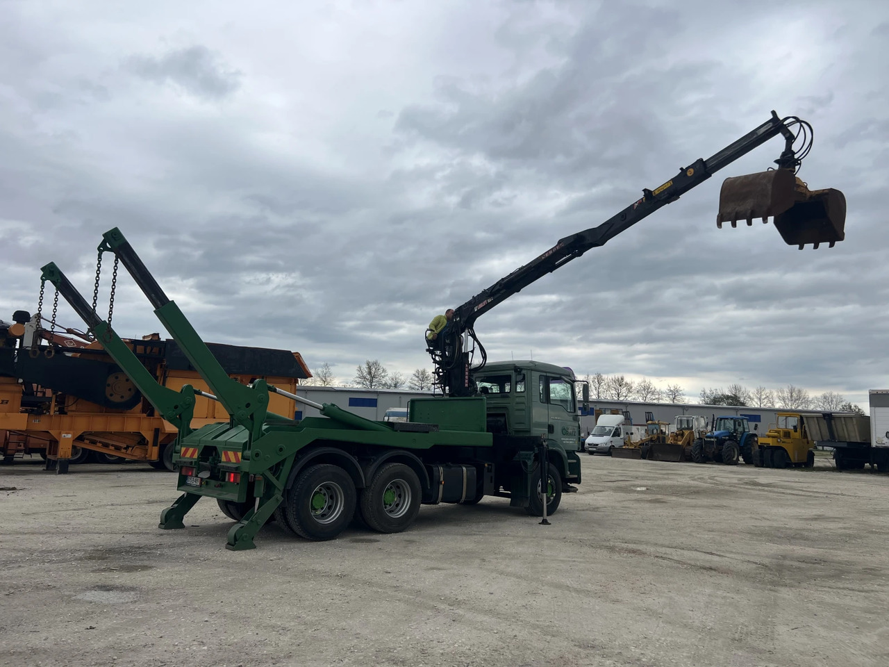 Man Tga 6х4, Кран-Z, Мултилифт - Portaalarmsysteem vrachtwagen, Kraanwagen: afbeelding 3 Man Tga 6х4, Кран-Z, Мултилифт - Portaalarmsysteem vrachtwagen, Kraanwagen: afbeelding 3