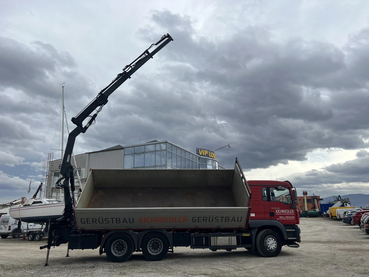 Man Tga 6х4, Самосвал с Кран - Kipper vrachtwagen, Kraanwagen: afbeelding 4 Man Tga 6х4, Самосвал с Кран - Kipper vrachtwagen, Kraanwagen: afbeelding 4