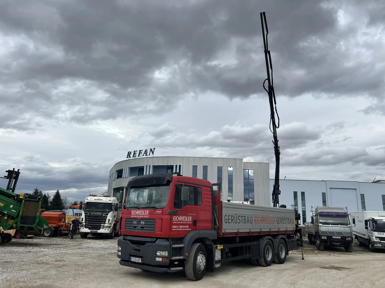 Man Tga 6х4, Самосвал с Кран - Kipper vrachtwagen, Kraanwagen: afbeelding 3 Man Tga 6х4, Самосвал с Кран - Kipper vrachtwagen, Kraanwagen: afbeelding 3