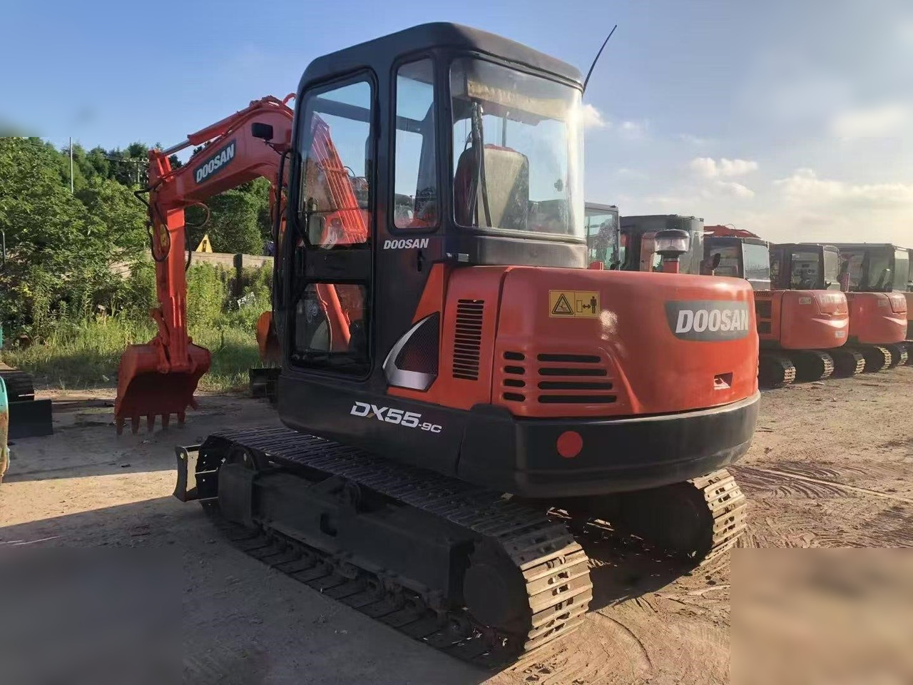 DOOSAN DH55-V - Minigraafmachine: afbeelding 3 DOOSAN DH55-V - Minigraafmachine: afbeelding 3