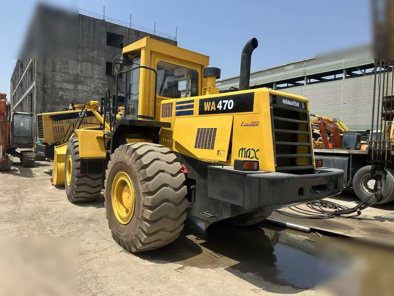 KOMATSU WA470-3 - Wiellader: afbeelding 1 KOMATSU WA470-3 - Wiellader: afbeelding 1