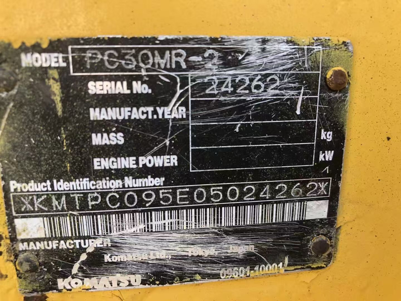 KOMATSU pc30MR - Minigraafmachine: afbeelding 4 KOMATSU pc30MR - Minigraafmachine: afbeelding 4