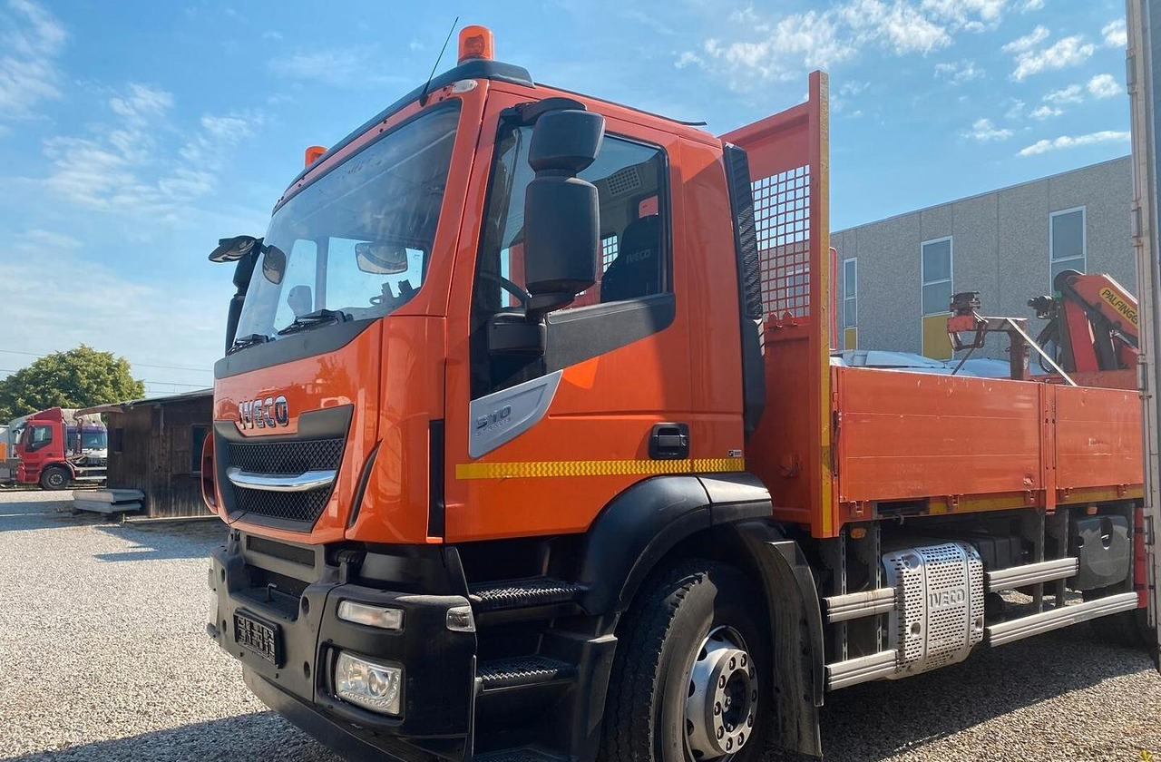 IVECO STRALIS 310 2018 CASSONE FISSO E GRU PALFING - Vrachtwagen met open laadbak, Kraanwagen: afbeelding 2 IVECO STRALIS 310 2018 CASSONE FISSO E GRU PALFING - Vrachtwagen met open laadbak, Kraanwagen: afbeelding 2