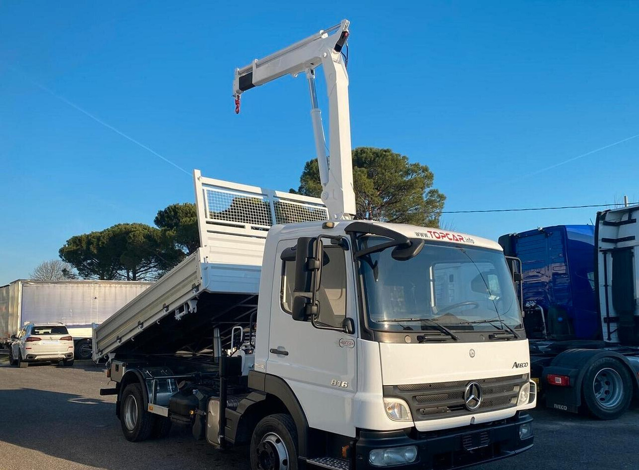 MERCEDES 816 ATEGO RIBALTABILE E GRU - Kipper vrachtwagen, Kraanwagen: afbeelding 3 MERCEDES 816 ATEGO RIBALTABILE E GRU - Kipper vrachtwagen, Kraanwagen: afbeelding 3