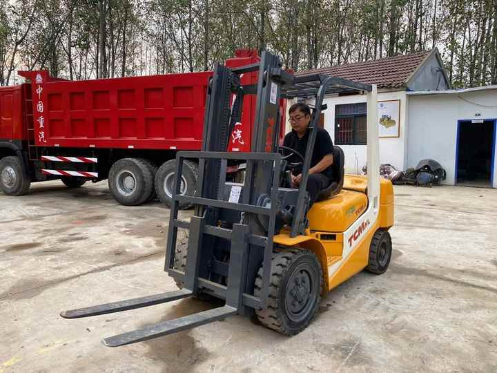 Japanese Forklifts Telehandler Used TCM Forklift Diesel Forklift 3Ton Pallet Truck - Heftruck: afbeelding 5 Japanese Forklifts Telehandler Used TCM Forklift Diesel Forklift 3Ton Pallet Truck - Heftruck: afbeelding 5