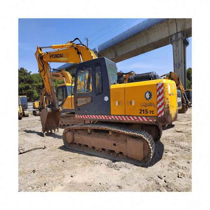 Second-hand Original Hyundai R215-7C Crawler Excavator - Graafmachine: afbeelding 1 Second-hand Original Hyundai R215-7C Crawler Excavator - Graafmachine: afbeelding 1