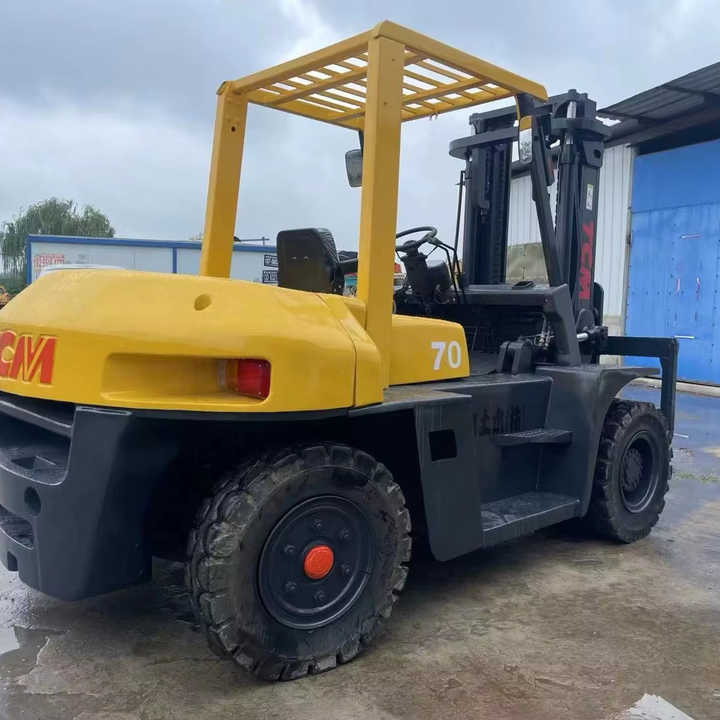 Seconh Hand Original tcm 7tons Forklift in High Quality on Hot Sale Used Building Construction Equipment for Sale - Heftruck: afbeelding 1 Seconh Hand Original tcm 7tons Forklift in High Quality on Hot Sale Used Building Construction Equipment for Sale - Heftruck: afbeelding 1