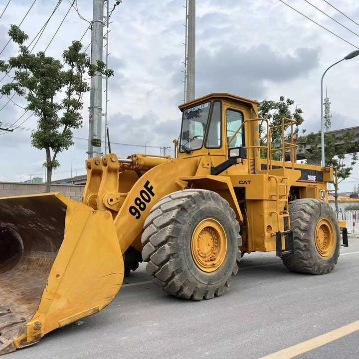 Used CAT 980f 980g 980c Wheel Loader Second Hand Condition CAT 966H 966F 966E 966G Front Loaders for Sale - Wiellader: afbeelding 1 Used CAT 980f 980g 980c Wheel Loader Second Hand Condition CAT 966H 966F 966E 966G Front Loaders for Sale - Wiellader: afbeelding 1