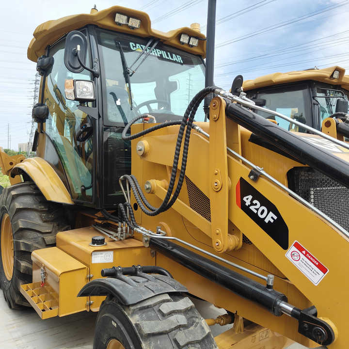 Used Cat420F Backhoe Excavator Hot Sale Used Engineering & Construction Machinery - Graaflaadmachine: afbeelding 1 Used Cat420F Backhoe Excavator Hot Sale Used Engineering & Construction Machinery - Graaflaadmachine: afbeelding 1