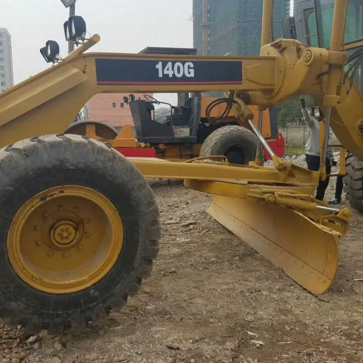 Used Caterpillar CAT 140G Land Road Motor Grader CAT140G CAT Used Grader Cheap Price - Grader: afbeelding 2 Used Caterpillar CAT 140G Land Road Motor Grader CAT140G CAT Used Grader Cheap Price - Grader: afbeelding 2