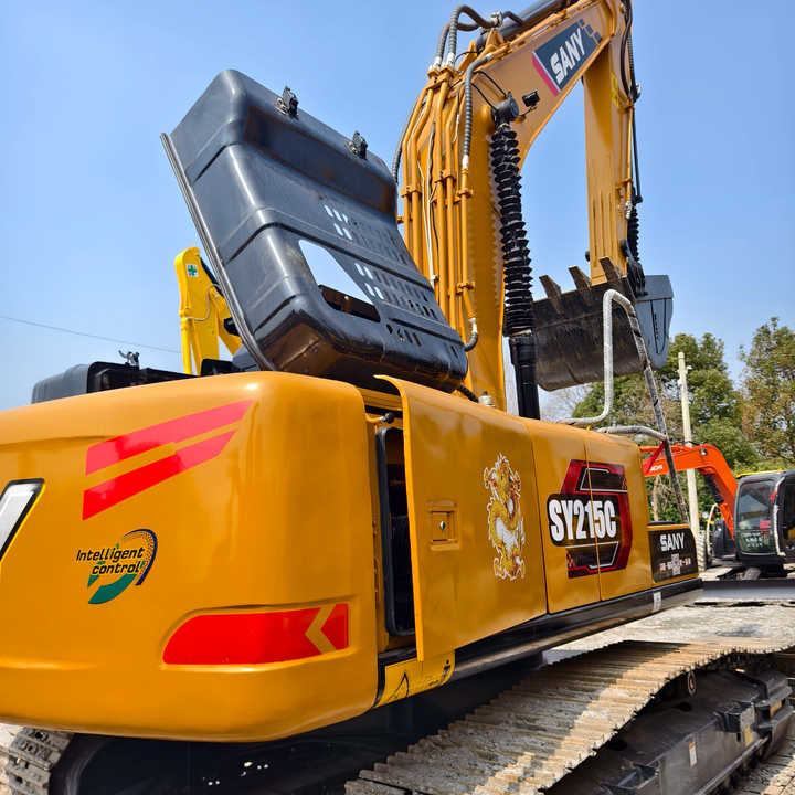 Used Heavy Construction Equipment Sany Sy215 Excavator Used Machine - Rupsgraafmachine: afbeelding 1 Used Heavy Construction Equipment Sany Sy215 Excavator Used Machine - Rupsgraafmachine: afbeelding 1