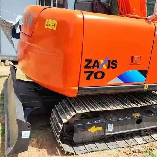 Used Hitachi Excavator ZX70 7ton Japan Import Second Hand Small Crawler ZX70 Excavator for Sale - Rupsgraafmachine: afbeelding 3 Used Hitachi Excavator ZX70 7ton Japan Import Second Hand Small Crawler ZX70 Excavator for Sale - Rupsgraafmachine: afbeelding 3