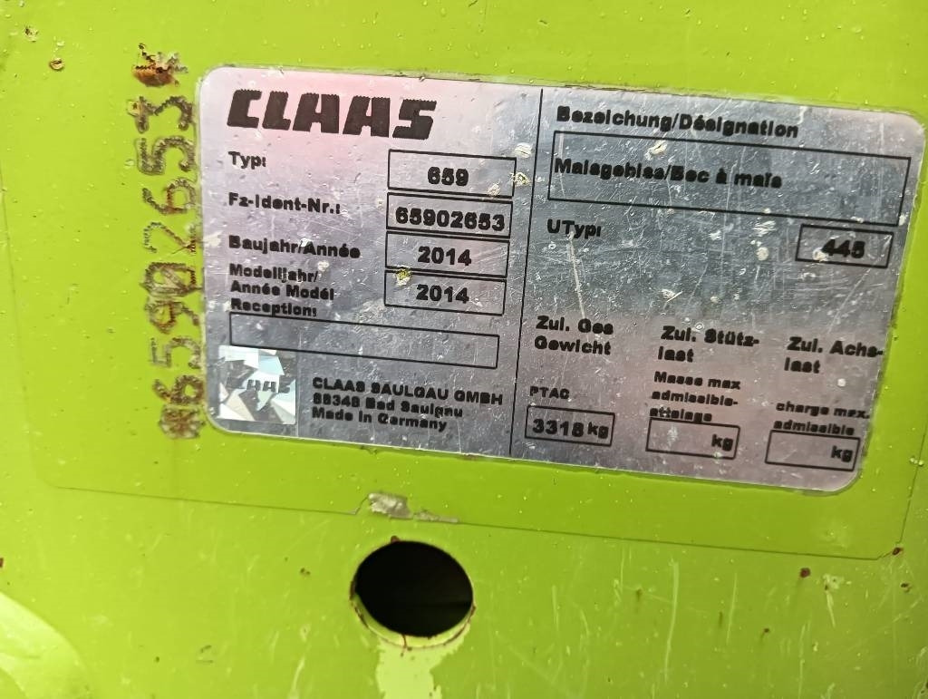 Claas ORBIS 750 - Maiskolvenplukker: afbeelding 5 Claas ORBIS 750 - Maiskolvenplukker: afbeelding 5
