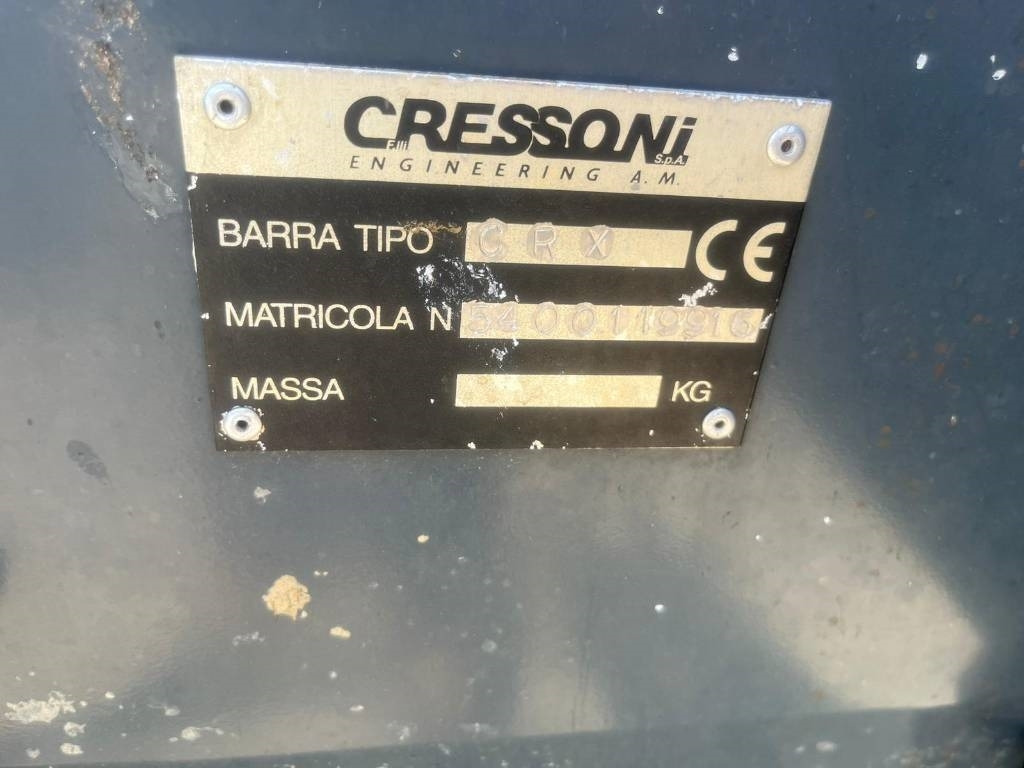 Cressoni CRX 5.40 - Oogstmachine toebehoor: afbeelding 2 Cressoni CRX 5.40 - Oogstmachine toebehoor: afbeelding 2