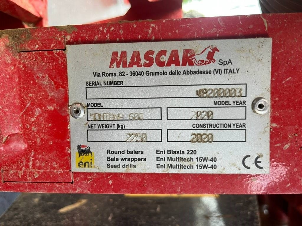 Mascar Montana 600 - Zaaimachine: afbeelding 3 Mascar Montana 600 - Zaaimachine: afbeelding 3