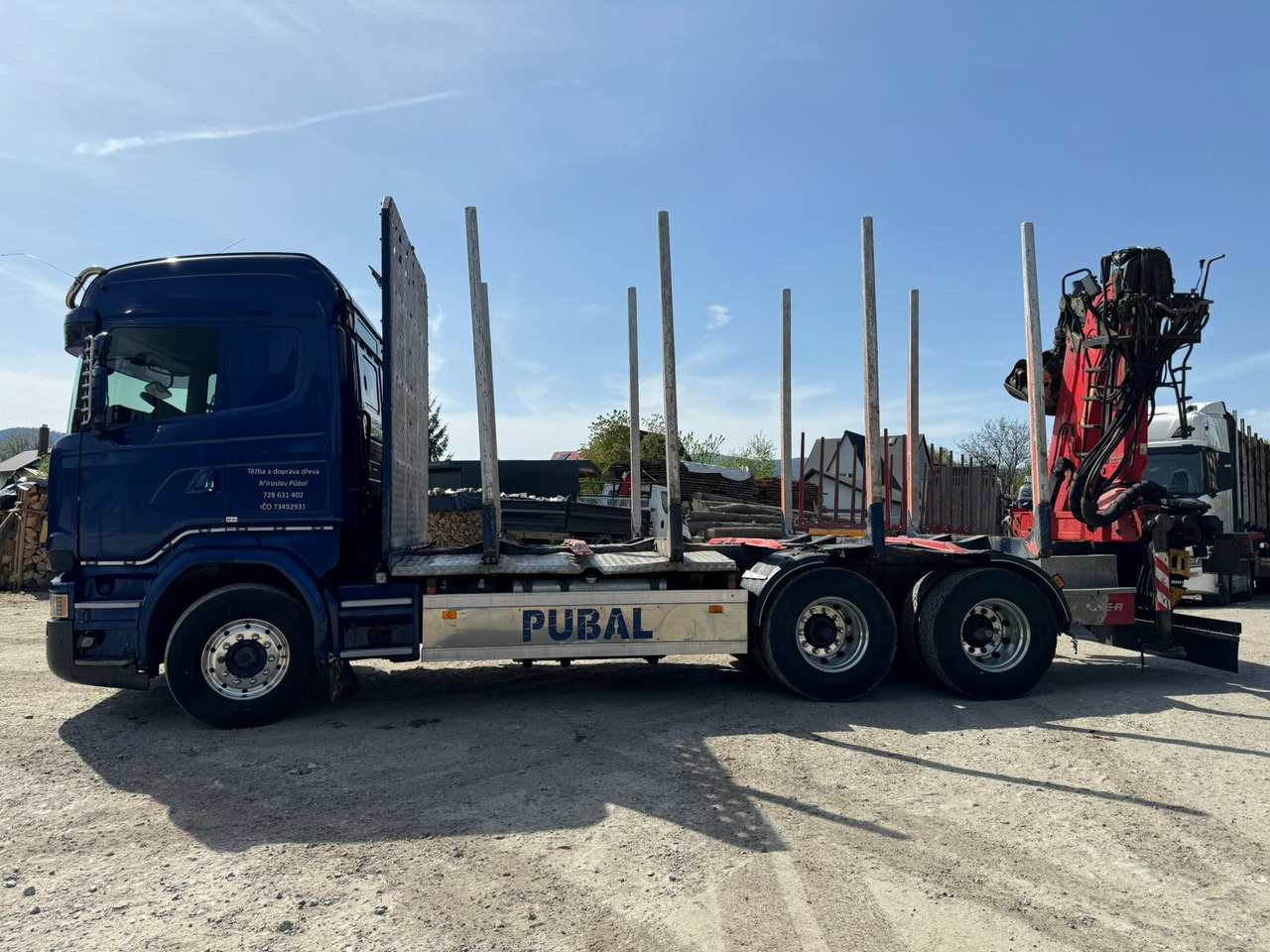 SCANIA R730 - Houttransport, Kraanwagen: afbeelding 2 SCANIA R730 - Houttransport, Kraanwagen: afbeelding 2