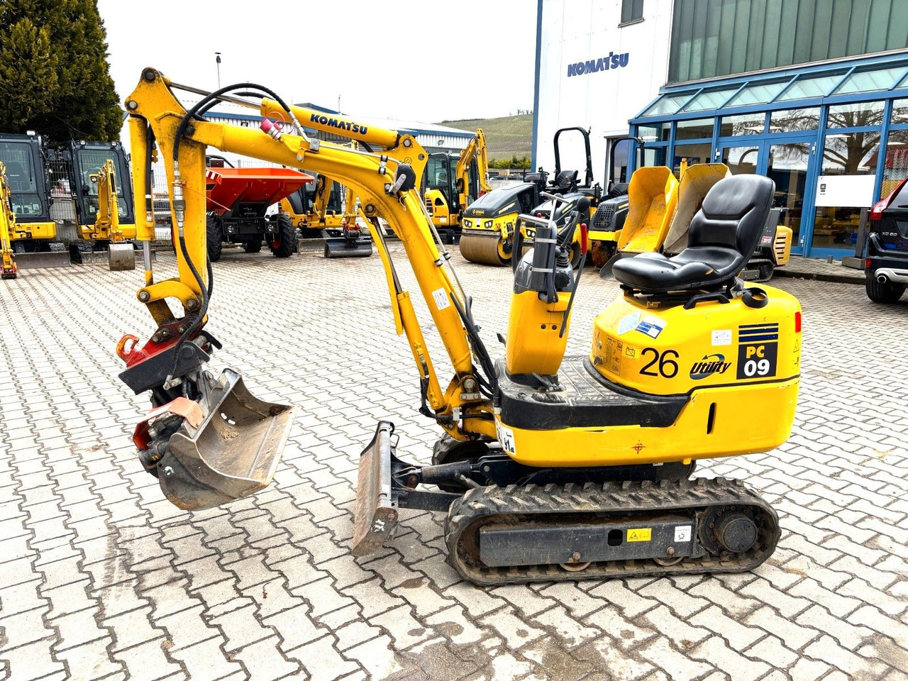 Komatsu PC09-1 - Minigraafmachine: afbeelding 1 Komatsu PC09-1 - Minigraafmachine: afbeelding 1