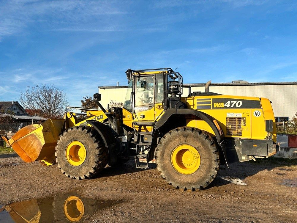 Komatsu WA470-8E0 Joystick-Lenkung ECSS - Wiellader: afbeelding 1 Komatsu WA470-8E0 Joystick-Lenkung ECSS - Wiellader: afbeelding 1