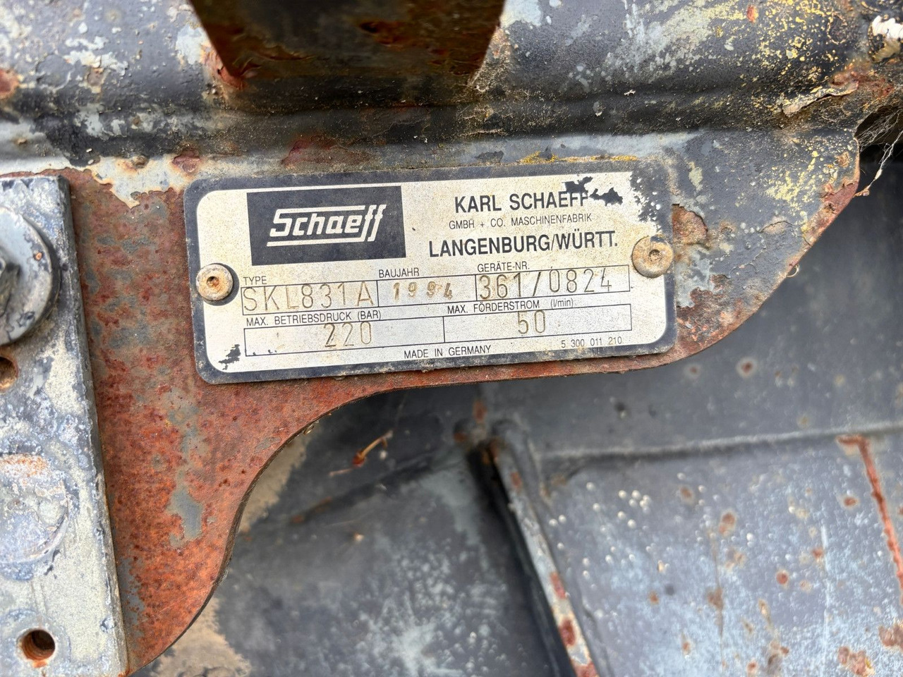 Schaeff Seitenkippschaufel - Wiellader: afbeelding 3 Schaeff Seitenkippschaufel - Wiellader: afbeelding 3