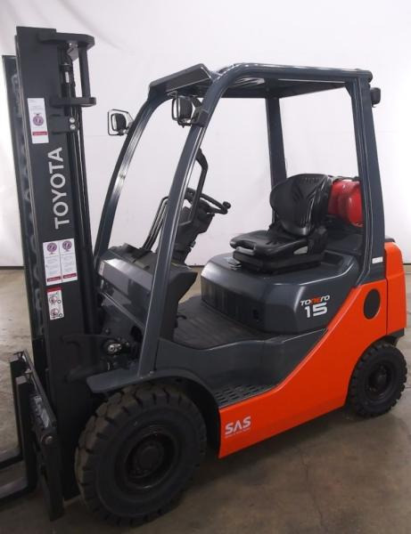 Toyota 8FGU15 - LPG heftruck: afbeelding 1 Toyota 8FGU15 - LPG heftruck: afbeelding 1