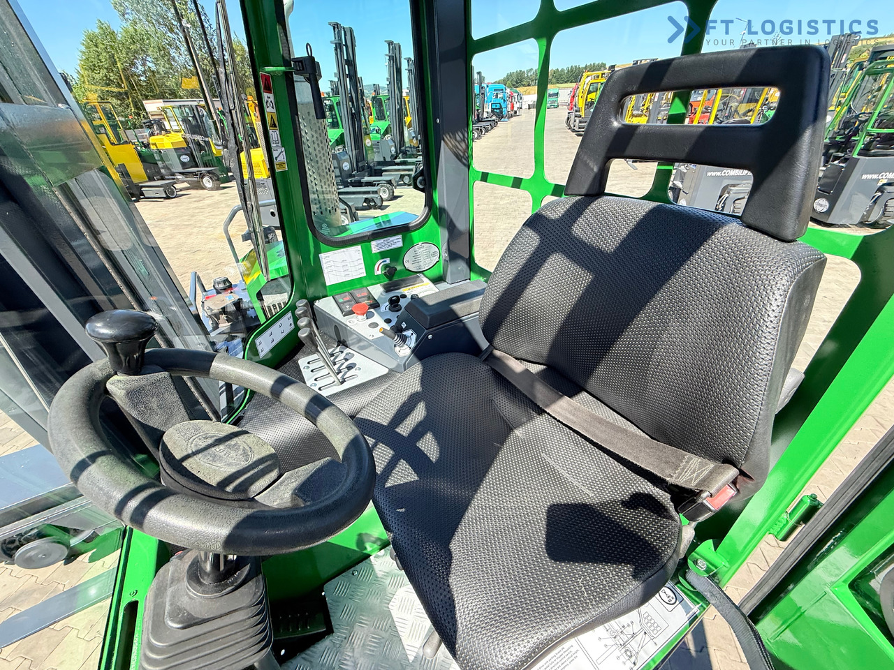 Nieuw 4-weg zijlader COMBILIFT C5000XL / DIESEL / DUPLEX - 5500MM / FULL CABIN / NEW TYRES / HEATING: afbeelding 14
