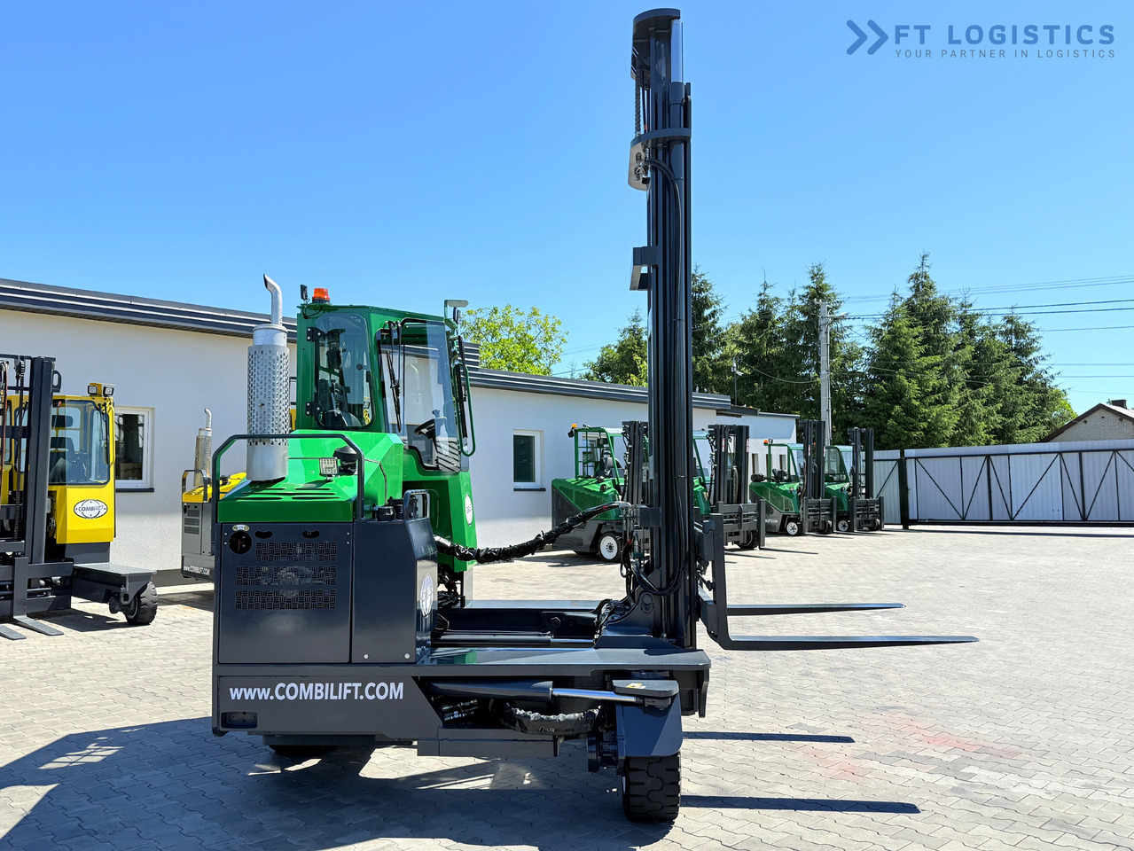 Nieuw 4-weg zijlader COMBILIFT C5000XL / DIESEL / DUPLEX - 5500MM / FULL CABIN / NEW TYRES / HEATING: afbeelding 28