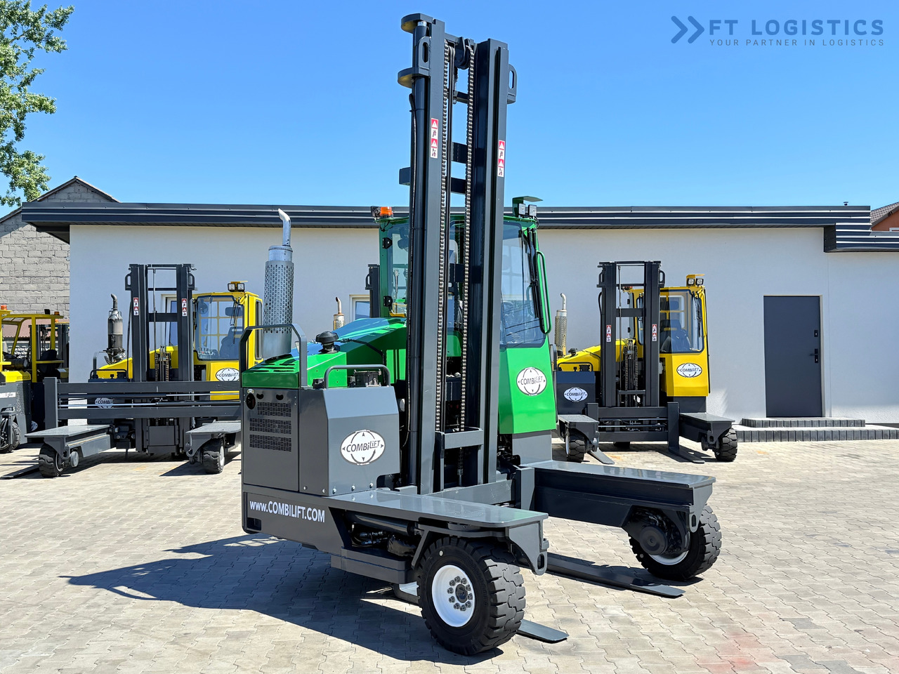 COMBILIFT C5000XL / DIESEL / DUPLEX - 5500MM / FULL CABIN / NEW TYRES / HEATING - 4-weg zijlader: afbeelding 5 COMBILIFT C5000XL / DIESEL / DUPLEX - 5500MM / FULL CABIN / NEW TYRES / HEATING - 4-weg zijlader: afbeelding 5