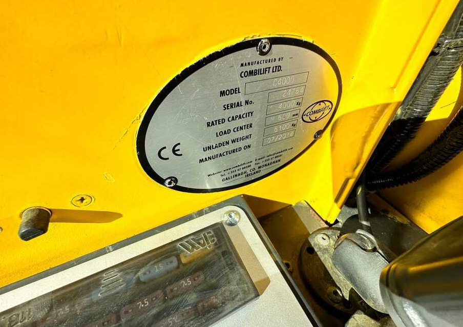 4-weg zijlader Combilift C4000 / LPG / DUPLEX / 4100MM / WEIGHT / FORK SIDE SHIFT / LIKE NEW: afbeelding 14