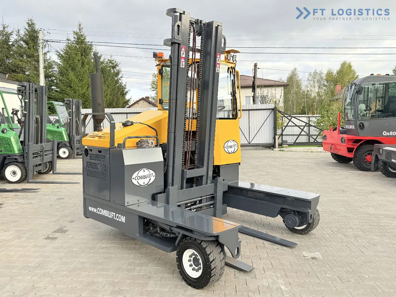 4-weg zijlader Combilift Combilift FOUR-WAY – MULTI-DIRECTIONAL FORKLIFT / COMBILIFT C4000 / DIESEL / DUPLEX 4100MM / FORK POSITIONER / FULL HEATED CABIN: afbeelding 6