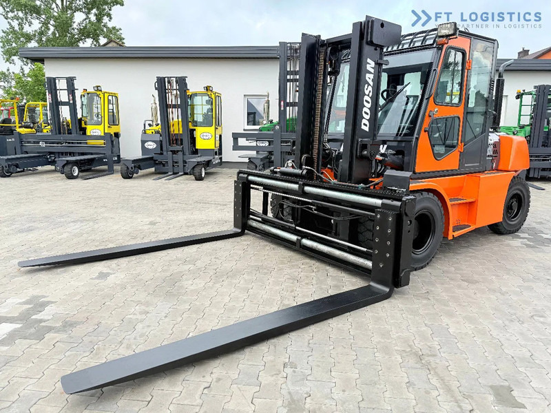 Doosan DOOSAN / DUPLEX 3000MM / SIDE SHIFT / FORK POSITIONER / 2500MM FORKS / 7000KG / CABIN / LIKE NEW DOOSAN / DUPLEX 3000MM / SIDE S - Diesel heftruck: afbeelding 1 Doosan DOOSAN / DUPLEX 3000MM / SIDE SHIFT / FORK POSITIONER / 2500MM FORKS / 7000KG / CABIN / LIKE NEW DOOSAN / DUPLEX 3000MM / SIDE S - Diesel heftruck: afbeelding 1