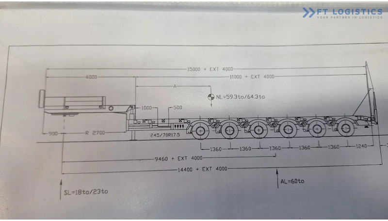 Faymonville FAYMONVILLE STZ-6WAU – 6 AXLES – 92.2T GVW – 73T PAYLOAD – HYDRAULIC RAMPS – EXCELLENT CONDITION! - Dieplader oplegger: afbeelding 2 Faymonville FAYMONVILLE STZ-6WAU – 6 AXLES – 92.2T GVW – 73T PAYLOAD – HYDRAULIC RAMPS – EXCELLENT CONDITION! - Dieplader oplegger: afbeelding 2