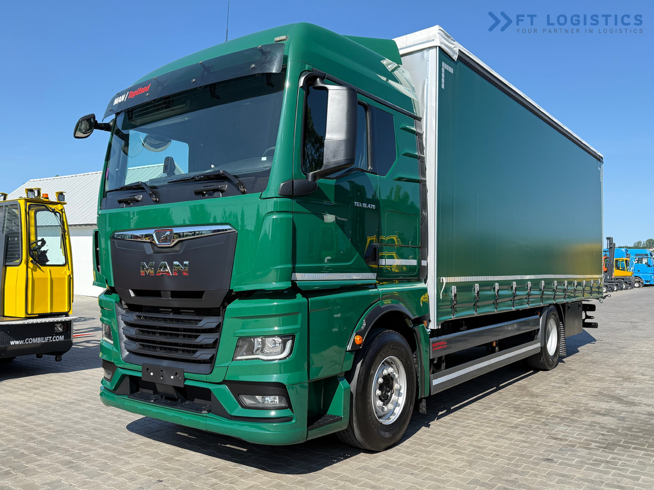 MAN TGX 18.470 / 19 PALLETS / NEW MODEL / RETARDER / EXCELLENT CONDITION - Schuifzeilen vrachtwagen: afbeelding 1 MAN TGX 18.470 / 19 PALLETS / NEW MODEL / RETARDER / EXCELLENT CONDITION - Schuifzeilen vrachtwagen: afbeelding 1