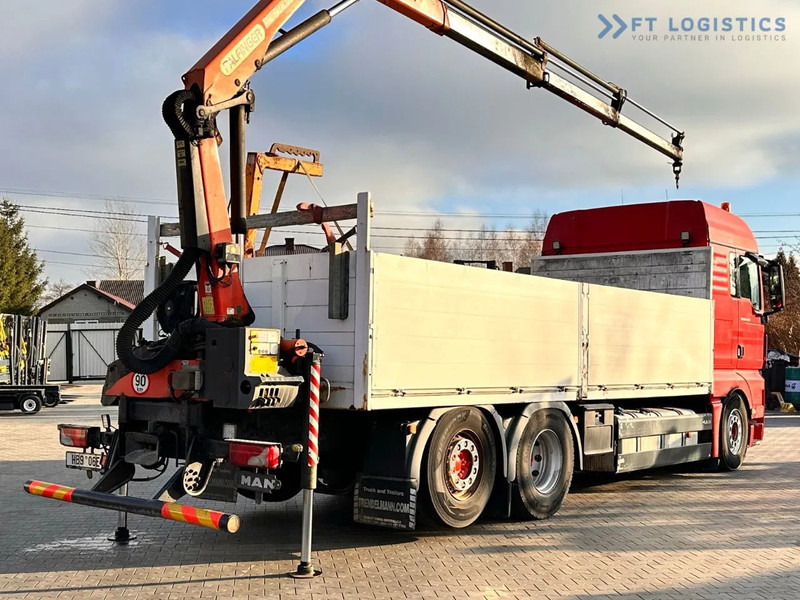 Kraanwagen MAN TGX 26.480 Ciężarówka burtowa MAN TGX 26.480 6X2 / PALFINGER PK9002-EH B Crane / 80% Michelin: afbeelding 13