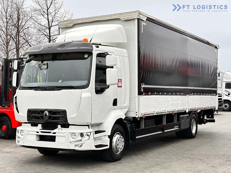 Renault Midlum 250 Renault D 250 / AUTOMATIC / 4X2 / 18 PALLETS / TAIL LIFT / SIDE BOARDS / curtainsider truck - Schuifzeilen vrachtwagen: afbeelding 2 Renault Midlum 250 Renault D 250 / AUTOMATIC / 4X2 / 18 PALLETS / TAIL LIFT / SIDE BOARDS / curtainsider truck - Schuifzeilen vrachtwagen: afbeelding 2